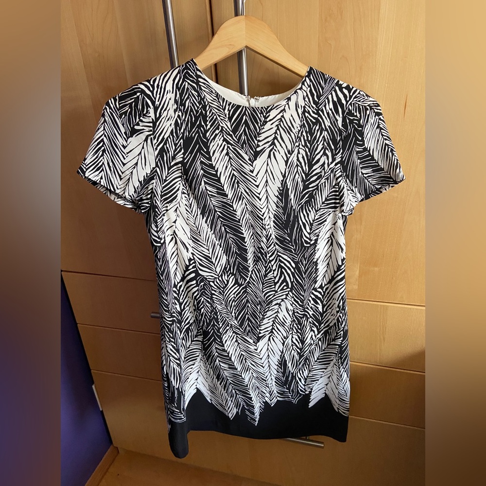 Club Monaco silk shift dress size 0